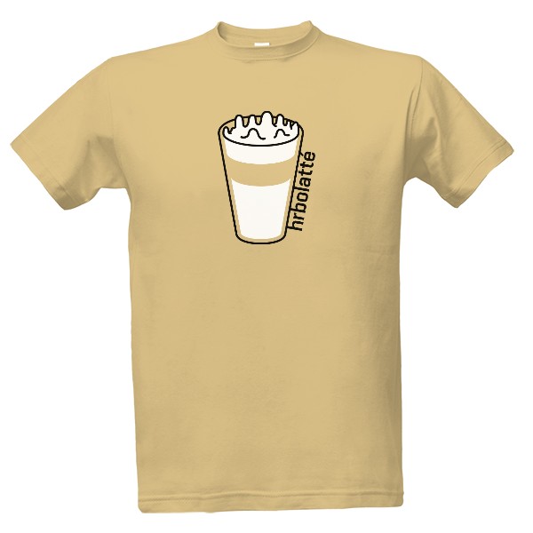 Tričko s potiskem hrbolatté black and white